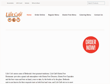 Tablet Screenshot of lilitcafe.com